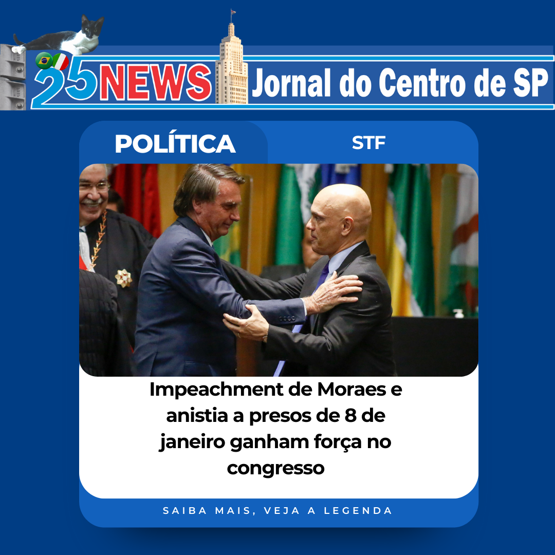 Impeachment de moraes vira moeda de troca no senado.