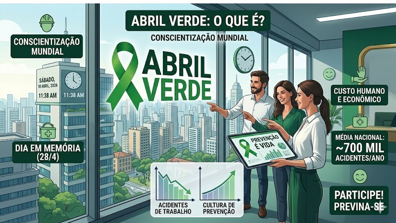 SEGURANÇA QUE SALVA: Você sabe o que é o Abril Verde e por que ele é vital para todos nós?